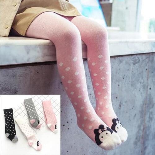 0 to 3 Year Newborm Baby Tights Cartoon rabbit Toddler Infant Kids Girls Tights Cotton Pantyhose Child hosiery Baby Stockings