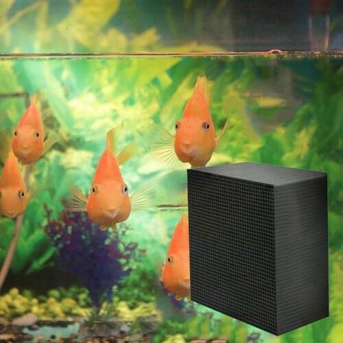 Eco-Aquarium Water Purifier Cube Activated Carbon Water Filter Cube New Filtration Material Rapid Water Fishbowl Supplies
