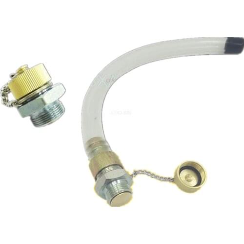 Electricity injection excavator oil drain pipe oil drain oil valve screw valve For HITACHI ZX 200/210/240/330-3