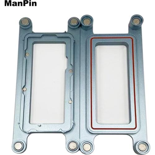 Mold For iPhone 12 Pro MAX Mini LCD Screen Glass Bezel Frame Glue Dispensing Laminating Presse Glass Mobile Phone Repair Tools
