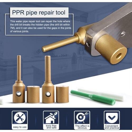 7mm PPR Water Pipe Repair Tool Durable Home Hose Leakage Welding Mold Replacement Parts Hot Melt Welding Die Repair Glue Stick