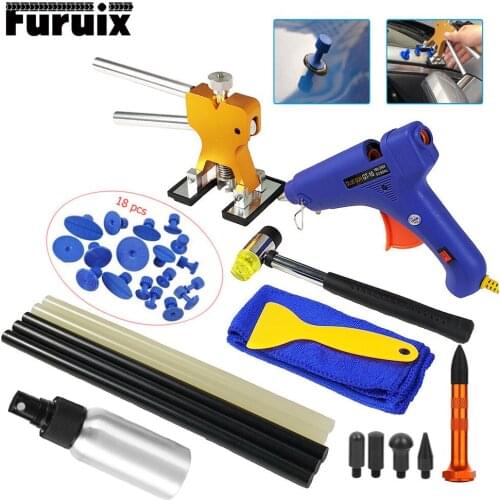 Hand tools paintless dent repair tools Dent Repair Kit Car Dent Puller with Glue Puller Tabs Removal Kits for Vehicle Car Auto