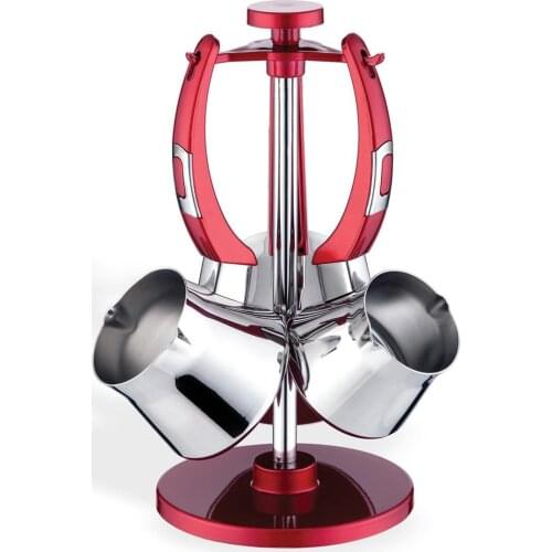 DOLBOVI Schafer Kahvecim Plus Coffee Pot Team 3'Lü 4 Piece Red Coffee maker турка для кофе cafetera