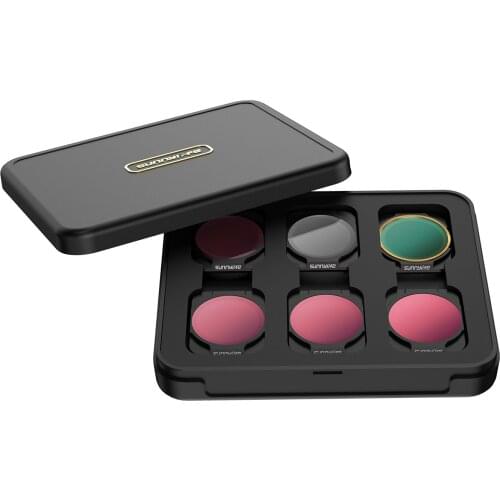 Drone Gimbal Camera Lens Filter Set Adjustable CPL Filters ND32 ND16 ND8/PL ND64/PL MCUV Accessories for DJI AIR 2S