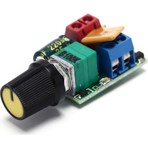DC Motor PWM Speed Controller 3V 6V 12V 24V 35VDC 90W 5a DC Motor Speed Control Switch LED Dimmer Mini