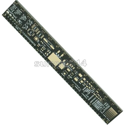 PCB Ruler v2 - 6" for Electronic Engineers/Geeks/Makers/Arduino