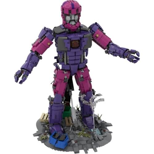 MOC-26309 Super Star Hero Clone Character Wars High- Building Block Brick Kid MOC Model Building Blocks Educational Toy