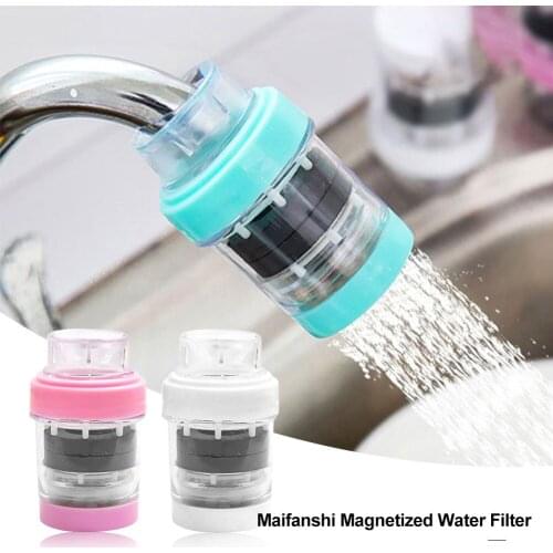 Kitchen Household Faucet Magnetized Water Purifier Drinking Water Transparent In-line tap Water Pre-purifier Accessories Tools