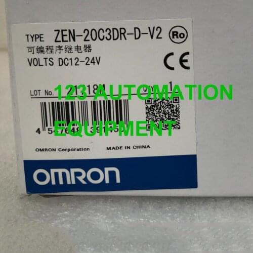 New original box OMRON ZEN-20C1DT-D-V2 ZEN-20C3DR-D-V2 DC Programmable relay