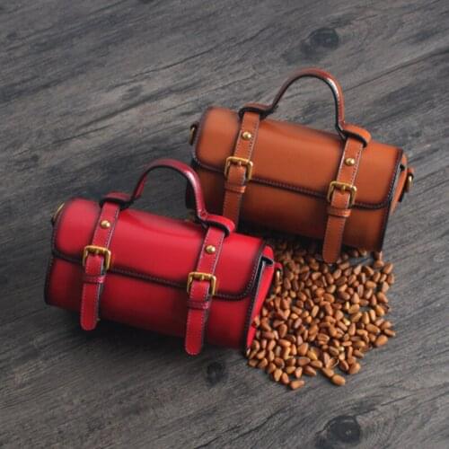 New Cowhide Leisure Fashion Joker Restoring Ancient Ways Women High Quality Soft Cowhide Genuine Leather Shoulder Bags