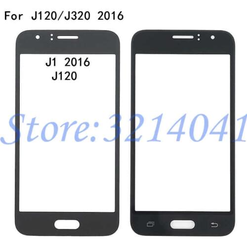 TouchScreen For Samsung Galaxy J1 J3 2016 J120 J120F J320 J320F Touch Screen Front Panel Glass Lens Outer LCD Glass