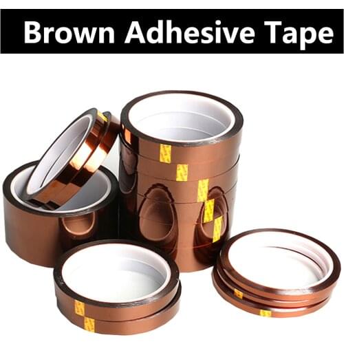 1PCS Heat Resistant High Temperature High Insulation 3D Printing Board Circuit Board Industry Welding Polyimide Kapton Tape 30MM
