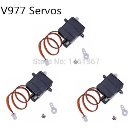 WLToys V977 V930 V966 V988 V931 RC Helicopter Spare Parts Servo Wltoys V977 RC Helicopter Part Servos 3pcs/lot