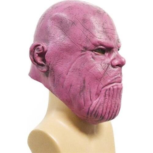 1pc Infinity Gauntlet War Cosplay Superhero LED Light Up Latex Gloves Halloween Party Helmet Mask Prop