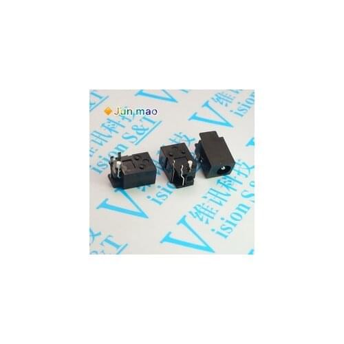 10Pcs DC-023 4.0mm x 1.7mm Black DC Power Jack Socket Connector DC023 4.0*1.7mm 4.0x1.7 1.7mm needle DC Female Jack DC023 Hot
