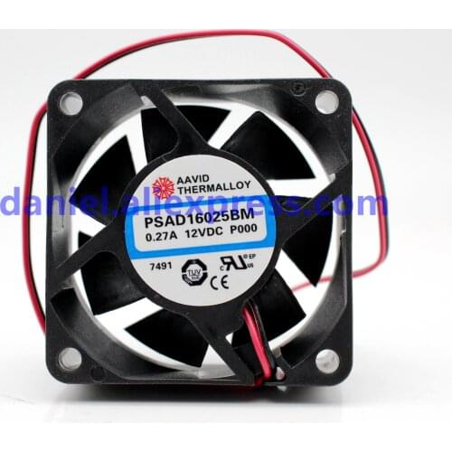 AAVID THERMALLOY 6025 PSAD16025BM DC12V 0.27A S9 Ant Officer Power Fan