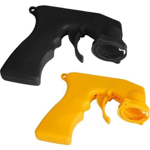 Aerosol Spray Handle with Full Grip Trigger Adapter Locking For Car Maintenance Care Paint Paint Tool Collar Painting X6W4