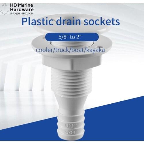 Boat Accessories Plastic Drain Sockets