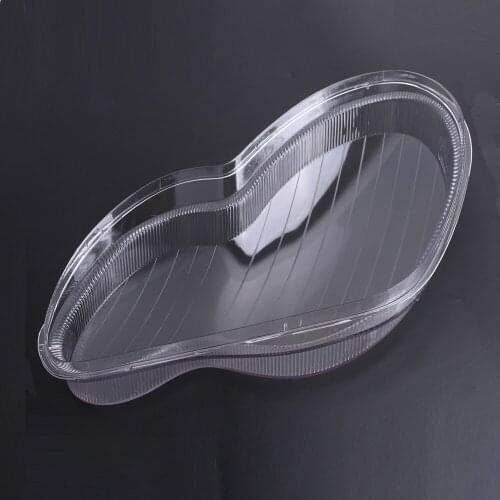 Car Plexiglass Head Light Lampshade Lamp Shell Case Transparent 2001-2007 Front Headlight Cover For Mercedes-Benz C-Class W203