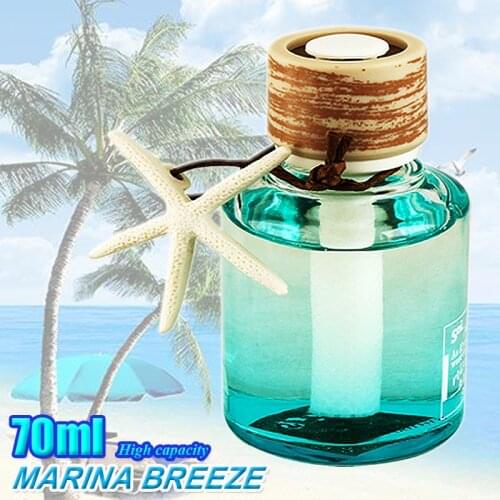 70ML MARINA BREEZE Liquid Perfume Air Freshener for men women perfum Auto Interior accessories Deodorant to car styling