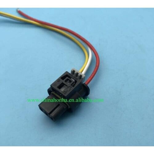 Free shipping 20/50/100pcs 3 way 805121521 automotive female connector wire harness