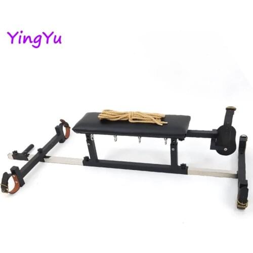 Erotic Supplies Sex Slavery Chair SM Bondage Gear Sex Game BDSM Toys Handcuffs Shackle Bundle Tool Sex Furniture Strap-on Chair