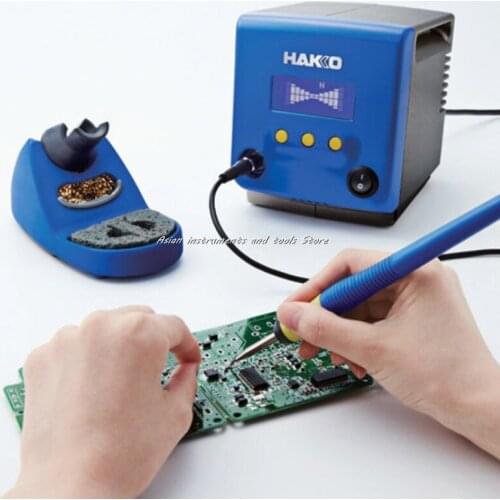 HAKKO original Japan FX-100 anti-static thermostat welding station/electric soldering iron power 25~85W