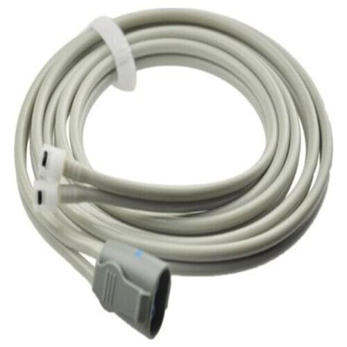 Used for GE Dinamap Pro 1000 MPS,Blood presure tubing(Air Hoses),two-tube Adult-Pediatric,12ft,Gray cable