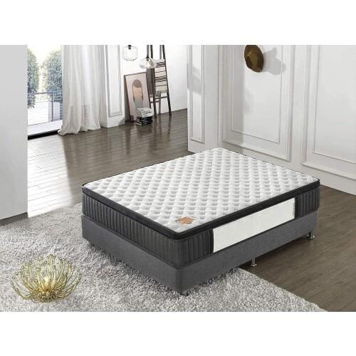 Mattress Elekctra-Hybride: pocket spring + memory foam sleeping shape-thickness 30cm-Soutien tonic & Independence