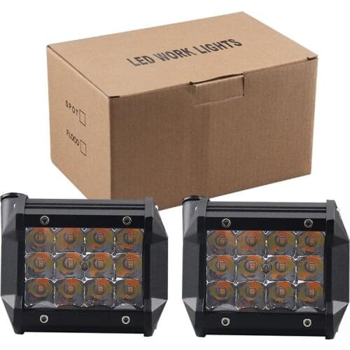 Flashing Car Led Bar Work Lights 4" Led Running Light for 4x4 Off road SUV ATV Truck Motorcycle 3000k 6000k 12V 24V