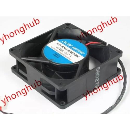 NMB-MAT D31-B10A-05W3-000 DC 24V 0.11A 2-Wire 80X80X25mm Server Cooling Fan