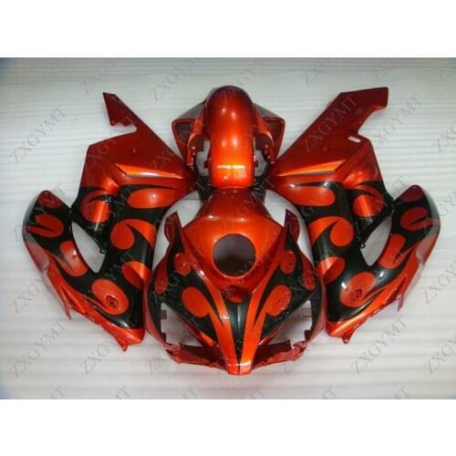 Fairings CBR1000RR 2004 - 2005 Orange Black Motorcycle Fairing CBR1000 RR 04 Fairing CBR1000RR 2005