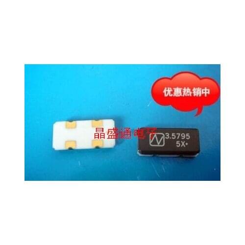 Passive patch crystals May 3.579 MHZ 3.579545 MHZ 11.5 * 11.5 * 12 4 p crystal