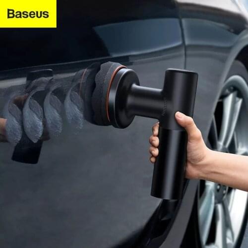 Xiaomi Baseus Electric Wireless Polisher Adjustable Speed Auto Waxing Tools 3800 rpm Portable Car Polishing Machine