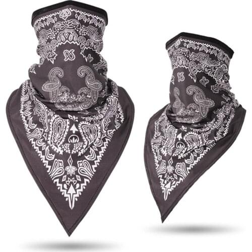 Retro Motorcycle Headwear Bike Ski Sports Scarf Wrap Balaclava Windproof Dust Outdoor Bandana Cycling Breathable Neck Cover