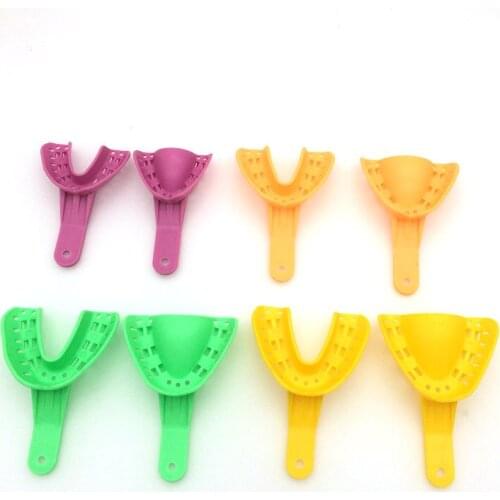 Dental Impression Tray Plastic Abs Ortho Assorted Kit/8pcs