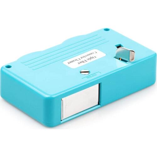 Fiber Optic Cleaner 500 Times Cassette Cleaner Fiber End Face Cleaner Replacable Tape Optical Fiber Cleaning Cassette Box