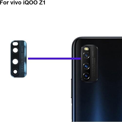 High quality For vivo iQOO Z1 Back Rear Camera Glass Lens test good For vivo iQOO Z1 Z 1 Replacement Iq00 Z1