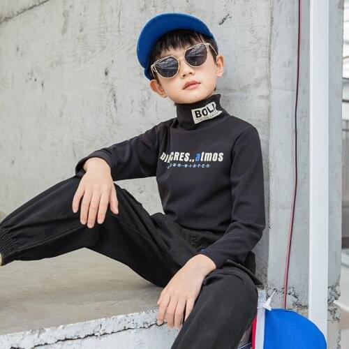 XIZOU Turtlenecks For Boys