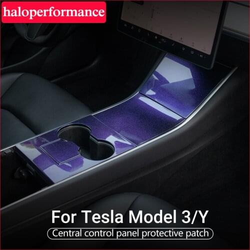 Model3 Car Central Control Panel Protective For Tesla Model 3 Console Interior Accessories Tesla Model Y Model Three 2020 New