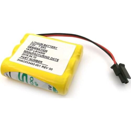 3HAC033492-001 3.6V 1S3PLS14500 For ABB Robot battery