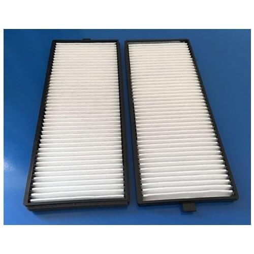 CU2506-2 OEM 97617-1C000 Factory Outlet WIX24879 Fiber Cabin Air Filter for HYUNDAI Accent Click Getz 10*25.7*1.2cm 2PCS/SET