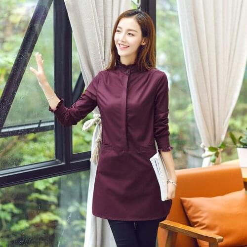 Женские хлопковые рубашки CHUNJUE China At AliExpress