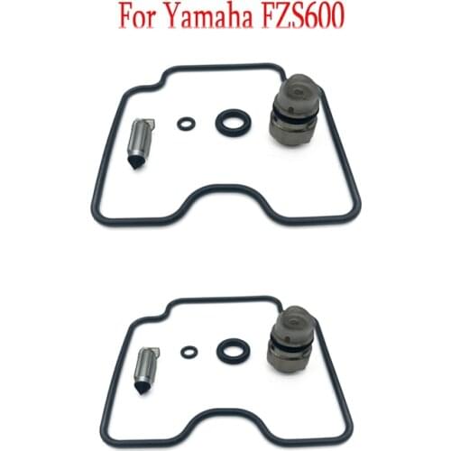 For Yamaha FZS600 FAZER 1998 1999 2000 2001 2002 2003 Carburetor Repair Kit Float Needle Valve Gasket O-rings Parts Set