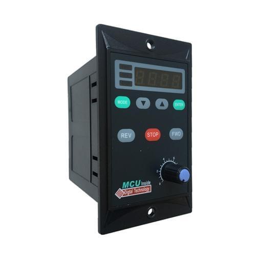 Digital display speed controller of micro AC motor