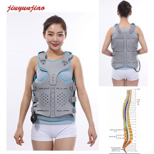 NEW Inflatable Thoracolumbar Orthosis Adjustable Lumbar Spine After Fixation Brace Bracket Thoracic Compression Fracture Support