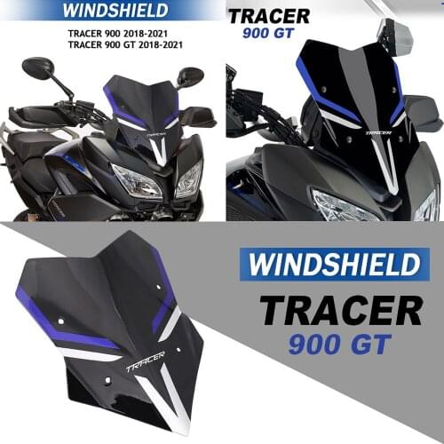 New For Yamaha Tracer 900 GT 2018 2019 2020 2021 Windscreen Windshield Deflector Protector Wind Screen Fit TRACER 900 Tracer900
