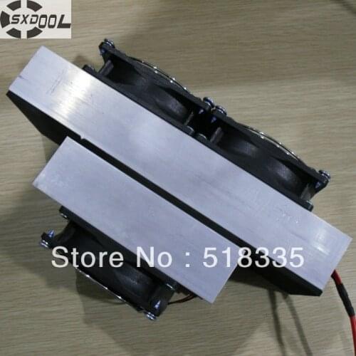 SXDOOL Cooling!DIY pet air conditioning cabinet DIY refrigeration fourth edition enhanced 240W DIY kit heatsink Peltier cooler