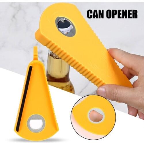 2021 1pcs V Shape Bottle Opener MultiFunctional Can Bottle Opener Kit Resin Non-slip Lid Remover for Variety of Bottle Caps