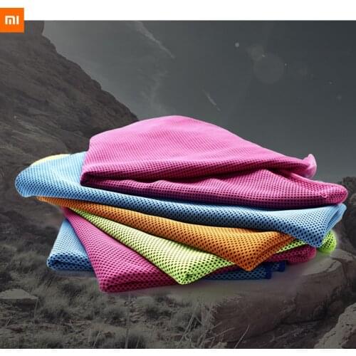 Xiaomi mijia Sport cool quick-drying towel skin-friendly Sweat-absorbent Lightweight breathable 8 colors in stock